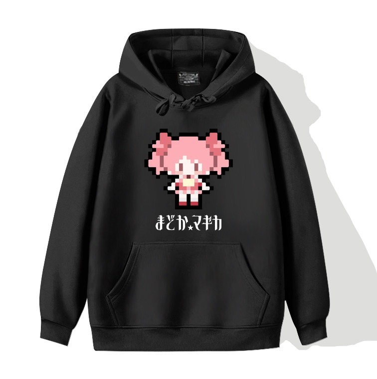 魔法少女小圓新款 親子情侶裝連帽衛衣