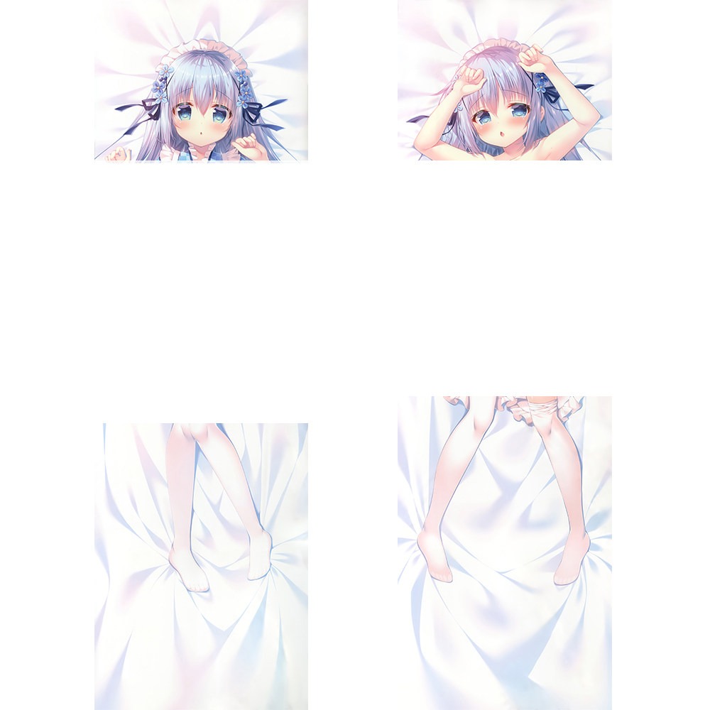 白玉貓耳しらたまころねちゃん可愛蘿莉 等身抱枕
