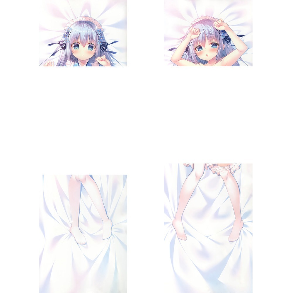 白玉貓耳しらたまころねちゃん可愛蘿莉 等身抱枕