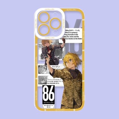 86不存在的戰區天使眼透明防摔軟殼