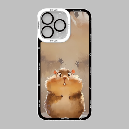 土撥鼠天使眼透明防摔軟殼