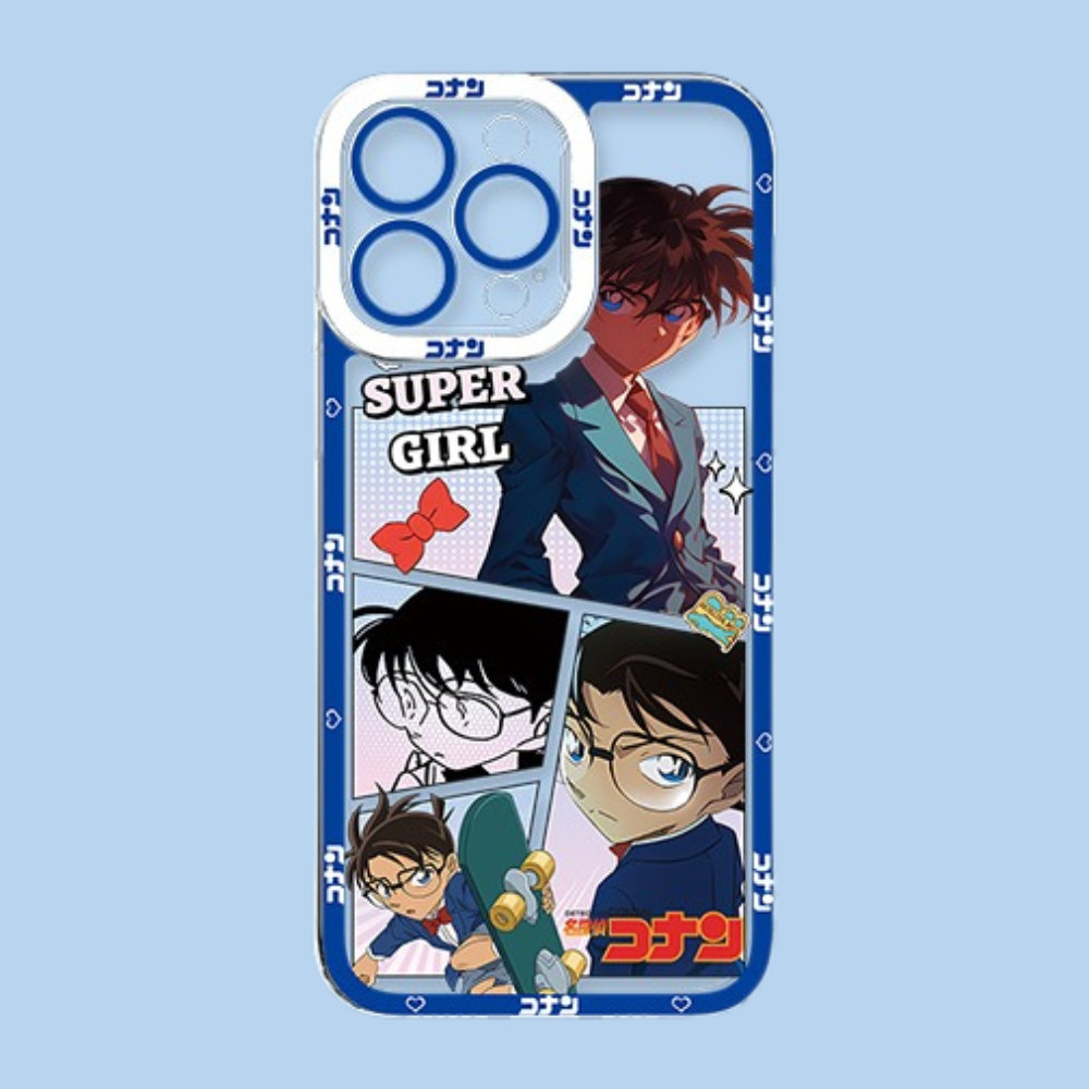 名偵探柯南天使眼透明防摔軟殼