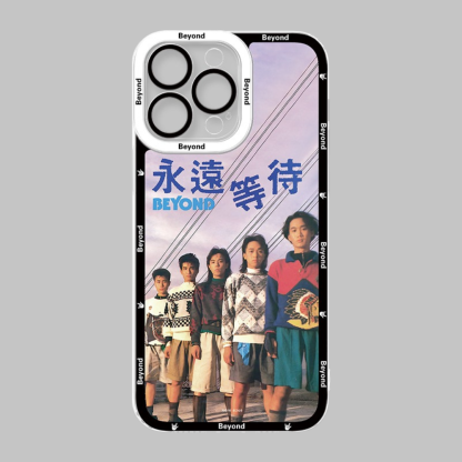 Beyond樂隊天使眼透明防摔軟殼