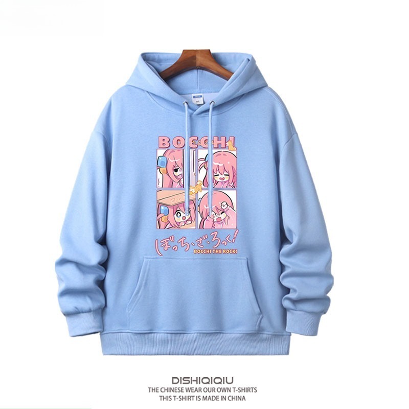 孤獨搖滾 聯名衛衣2025秋冬新款親子情侶裝連帽衛衣