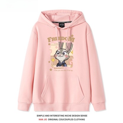動物方城市新款 親子情侶男女連帽衛衣