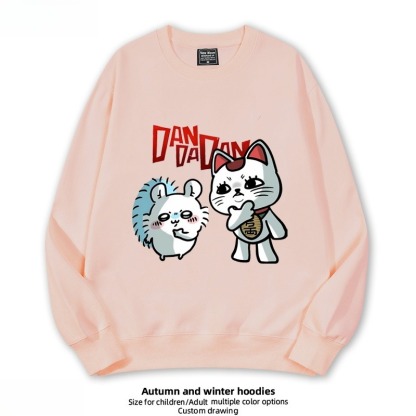 高速婆婆X小桃 聯名親子情侶裝 圓領長袖