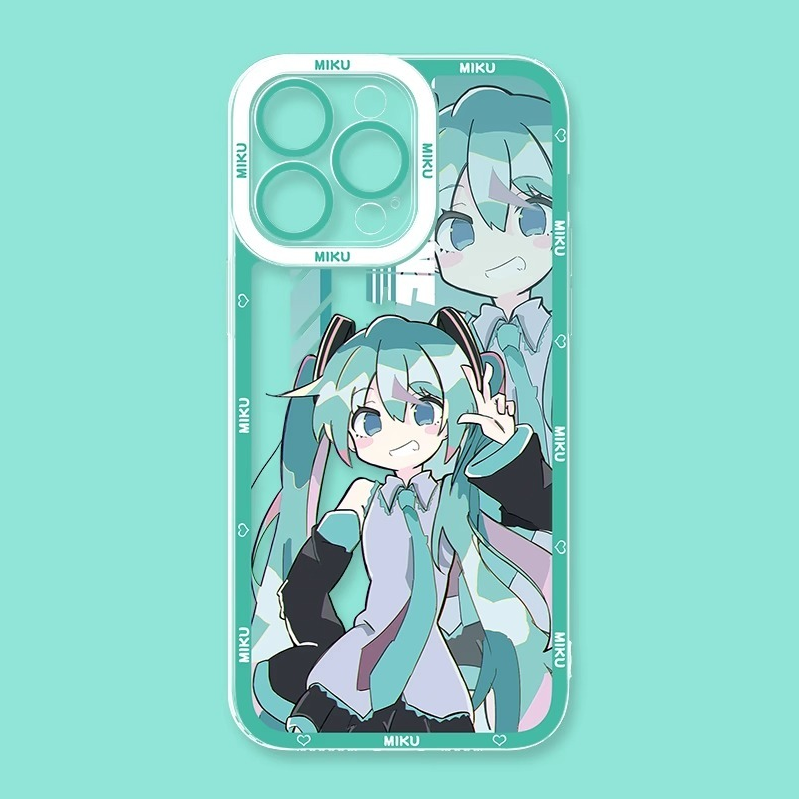 初音未來天使眼透明防摔軟殼