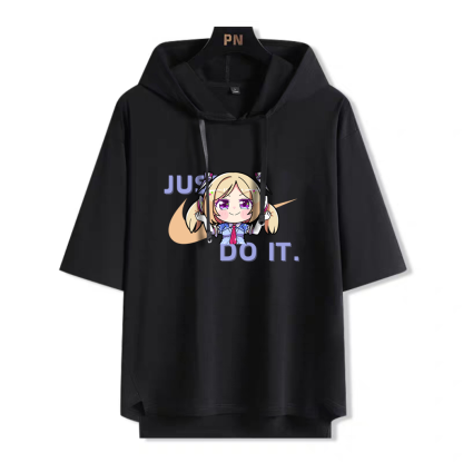 Vtuber HOLOLIVE 潮牌聯名連帽短袖T恤