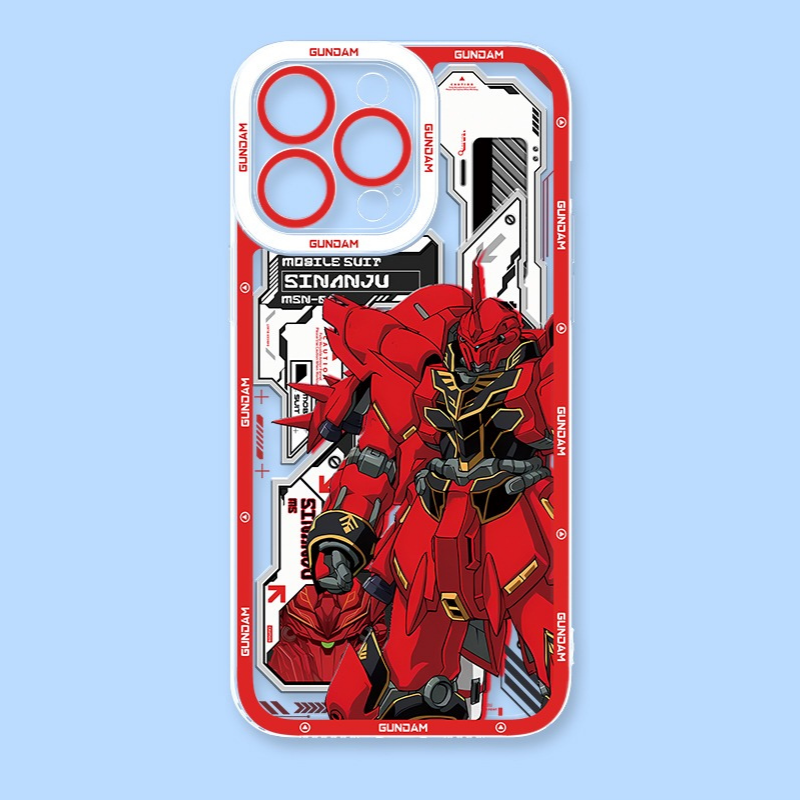 機動戰士鋼彈天使眼透明防摔軟殼