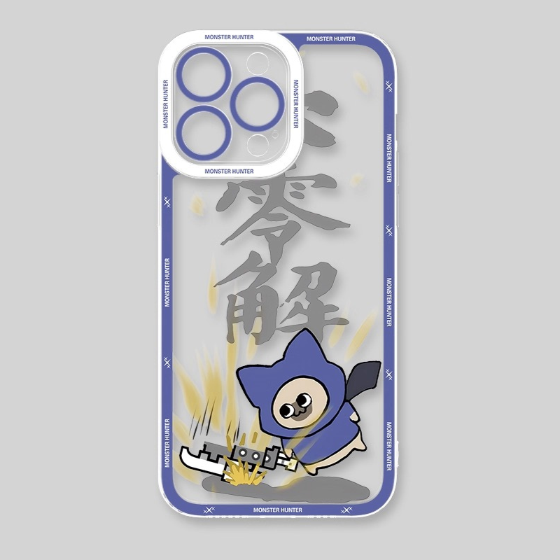 魔物獵人天使眼透明防摔軟殼-ZUIHANG SHOP