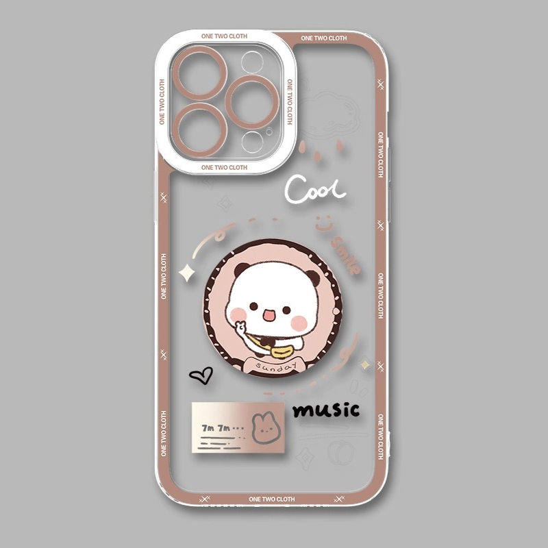 一二布布天使眼透明防摔軟殼