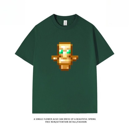 Minecraft不死圖騰 印花短袖T恤