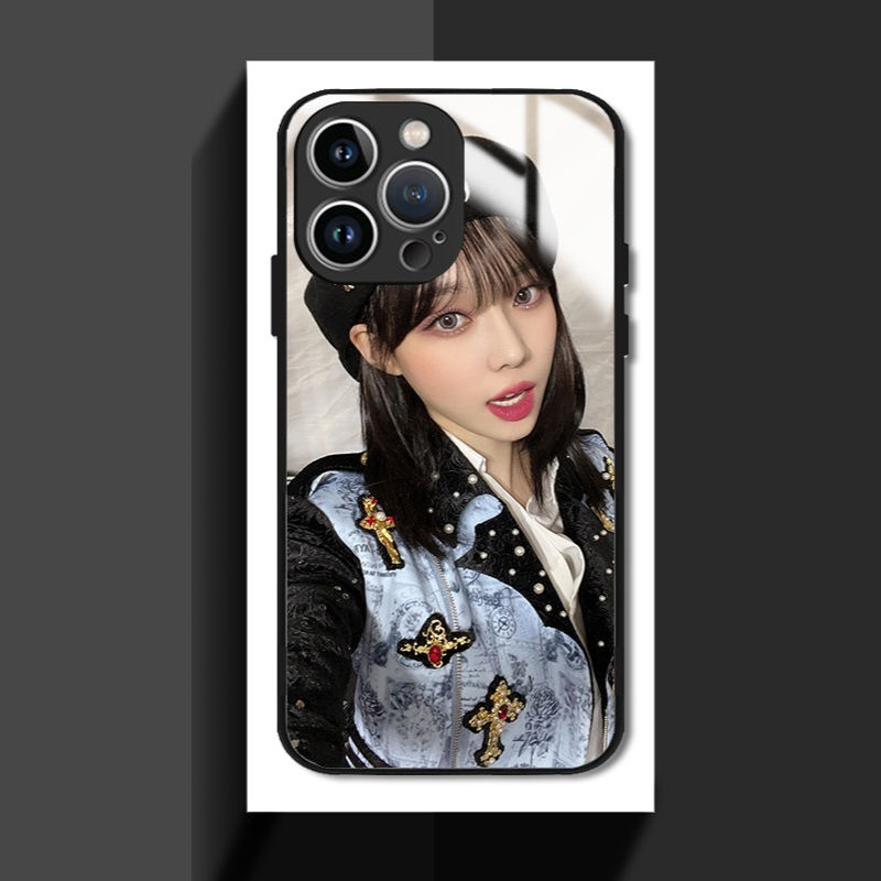 Aespa新款高清全包防摔玻璃殼