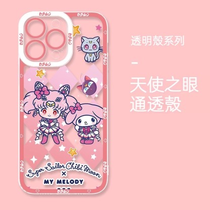 美少女戰士天使眼透明防摔軟殼