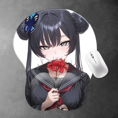 蔚藍檔案龍華妃姬 護腕 3D立體滑鼠墊