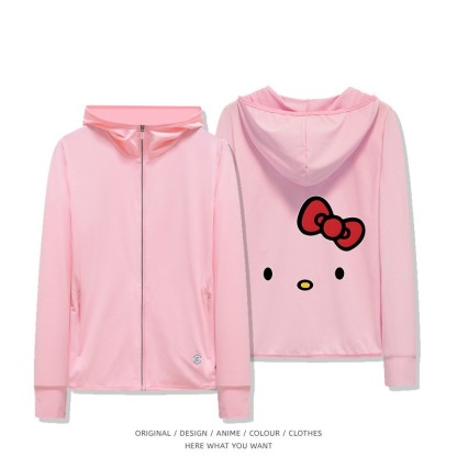 凱蒂貓 Hello Kitty 夏季通勤冰絲速乾涼感防曬外套
