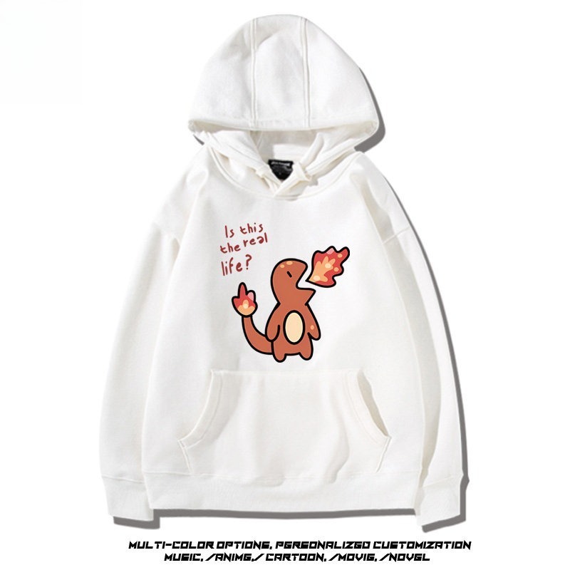 精靈寶可夢 聯名衛衣新款 親子情侶裝連帽衛衣