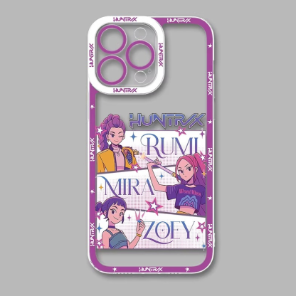 KPOP猎魔女团天使眼透明防摔軟殼