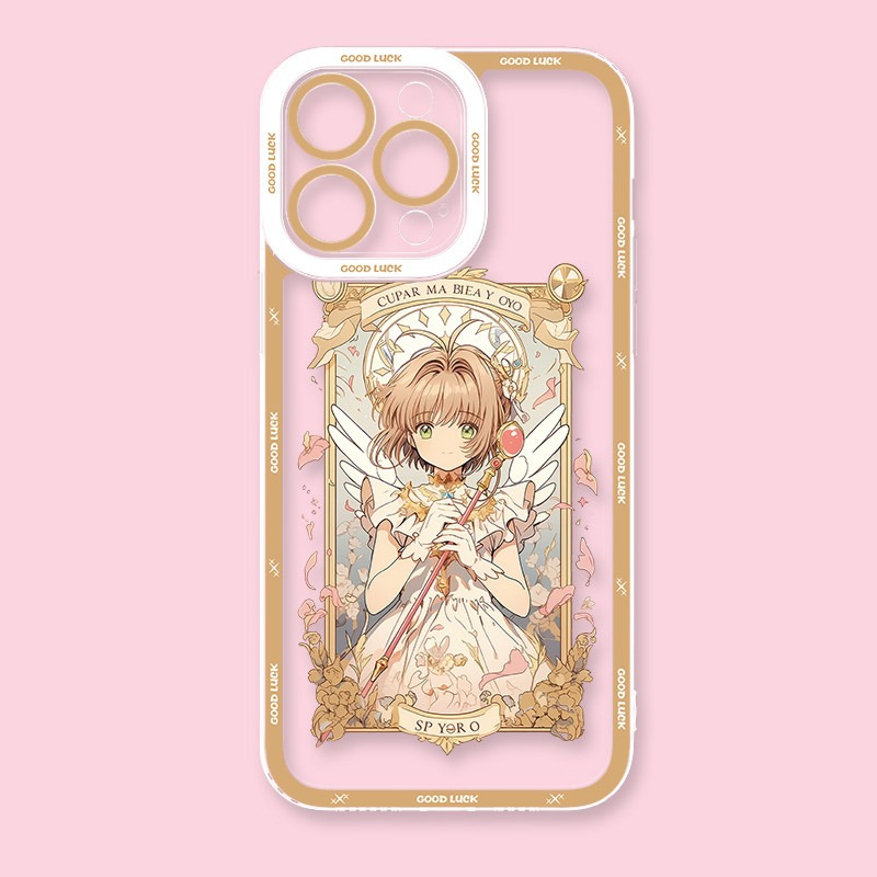 魔卡少女櫻天使眼透明防摔軟殼