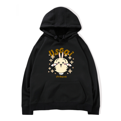 Chiikawa新款 親子情侶男女款連帽衛衣