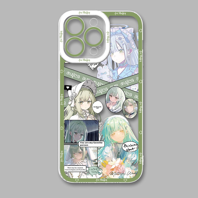 Ave Mujica若葉睦 天使眼透明手機殼