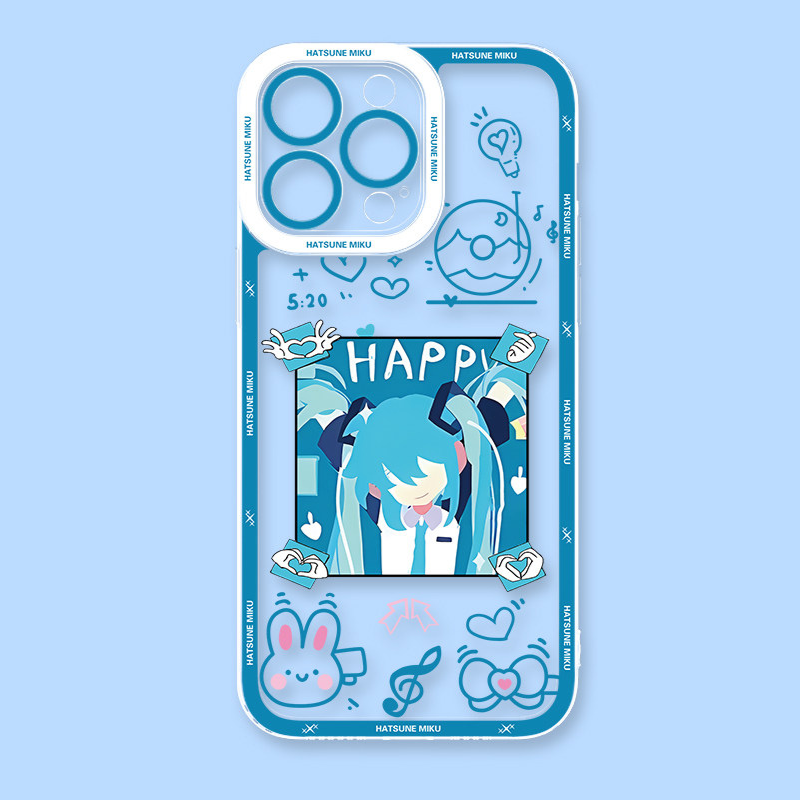 初音未來 天使眼透明手機殼