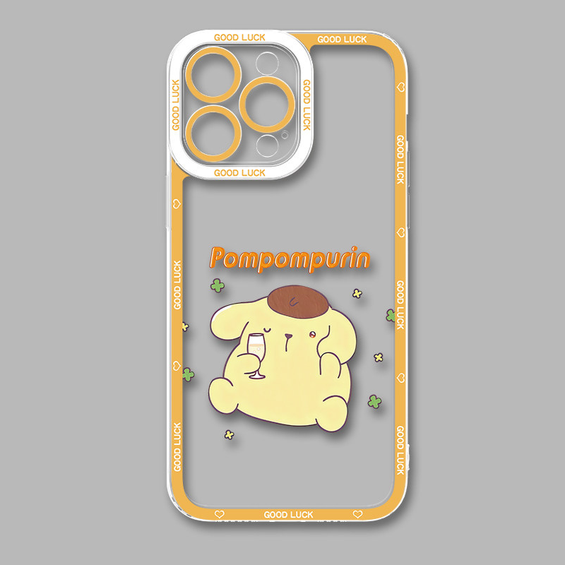 三麗鷗佈丁狗天使眼透明手機殼