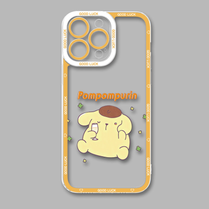 三麗鷗佈丁狗天使眼透明手機殼