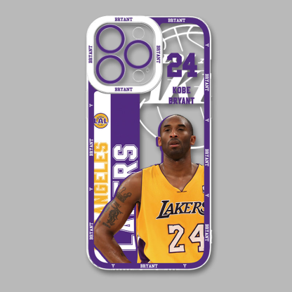 Kobe科比天使眼透明手機殼