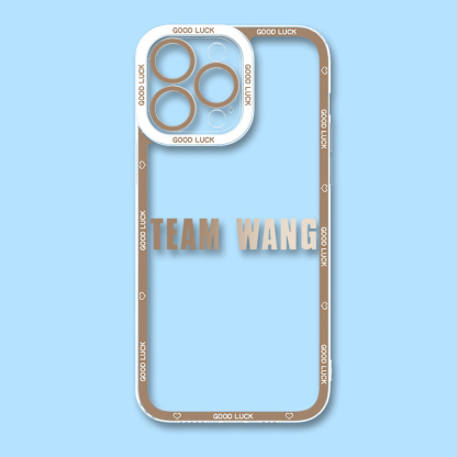 王嘉爾天使眼透明手機殼