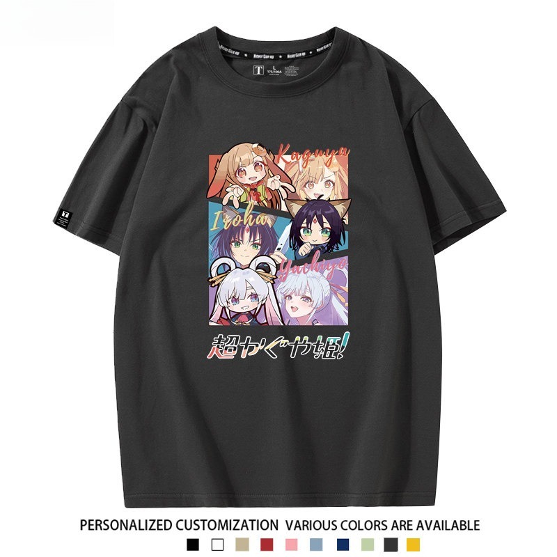 超時空輝耀姬 2026親子情侶男女同款 印花短袖T恤