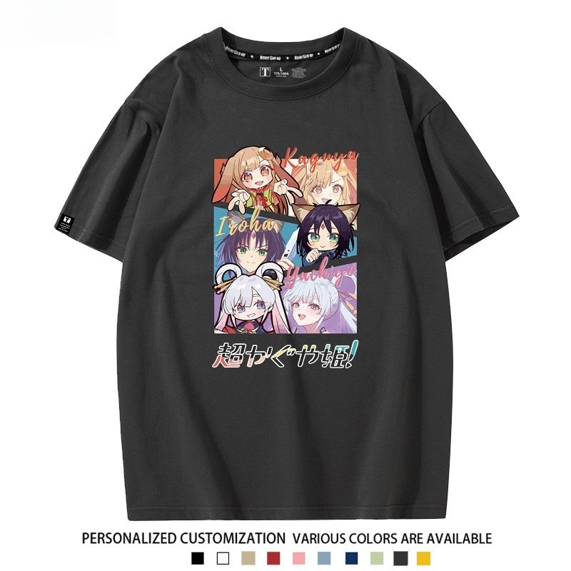 超時空輝耀姬 2026親子情侶男女同款 印花短袖T恤