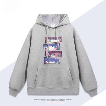 徹夜之歌七草薺 親子情侶男女連帽衛衣