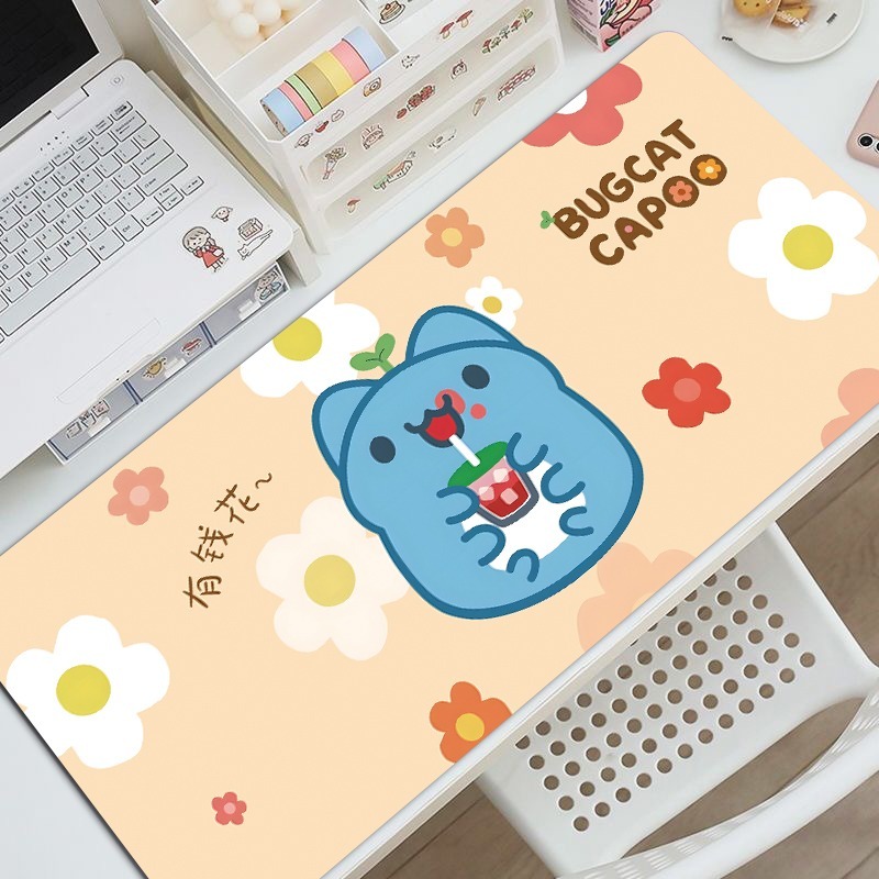 貓貓蟲 主題桌墊 布質滑鼠墊