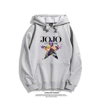 JOJO的奇妙冒險 聯名衛衣2025秋冬新款親子情侶裝連帽衛衣