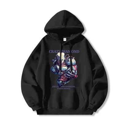 JOJO的奇妙冒險新款 親子情侶男女款連帽衛衣