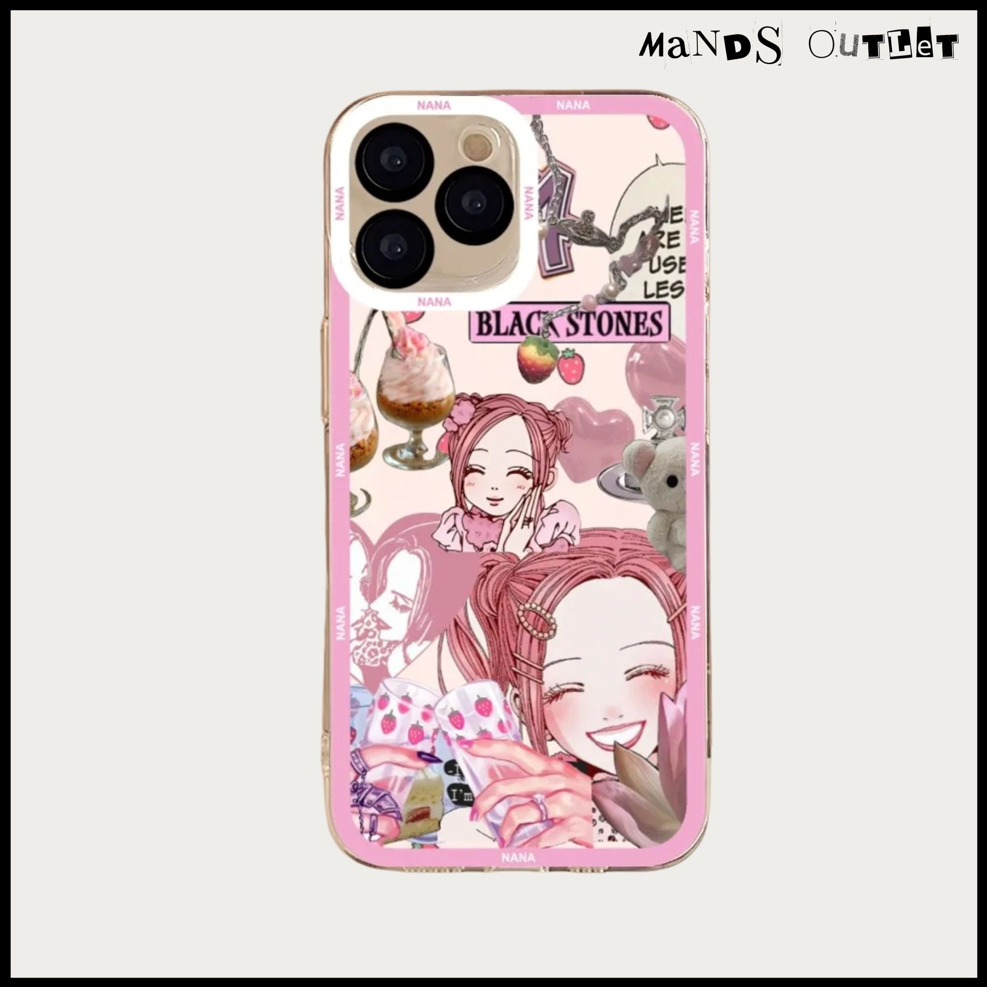 NANA大崎娜娜天使眼透明防摔軟殼