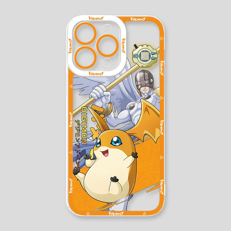 數碼寶貝天使眼透明防摔軟殼