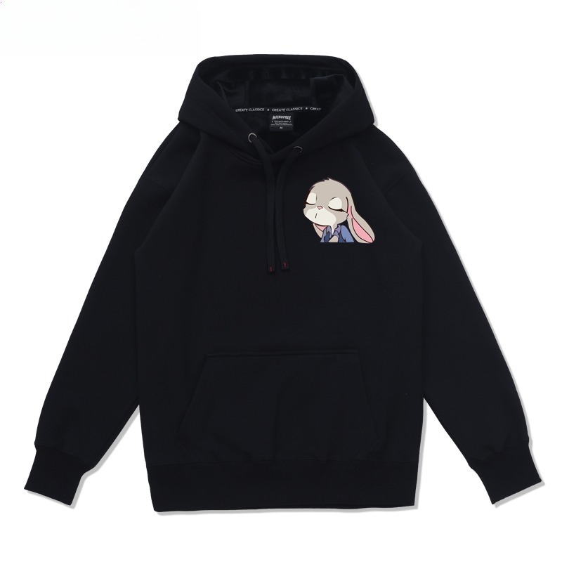 動物方城市新款 親子情侶男女連帽衛衣