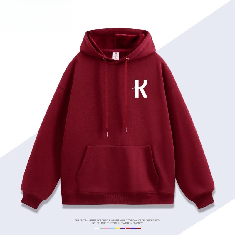 Charlotte友利奈緒 親子情侶男女連帽衛衣