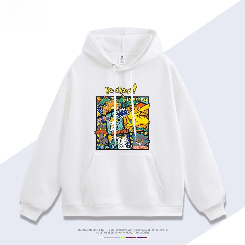 精靈寶可夢 聯名衛衣2026秋冬新款 親子情侶裝連帽衛衣