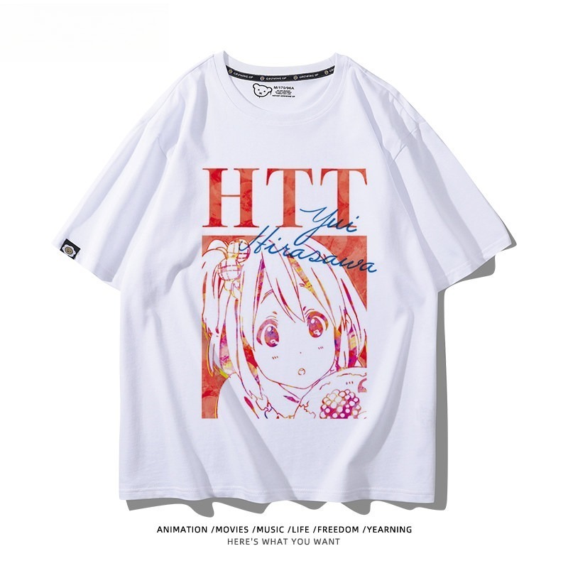 輕音少女 印花短袖T恤