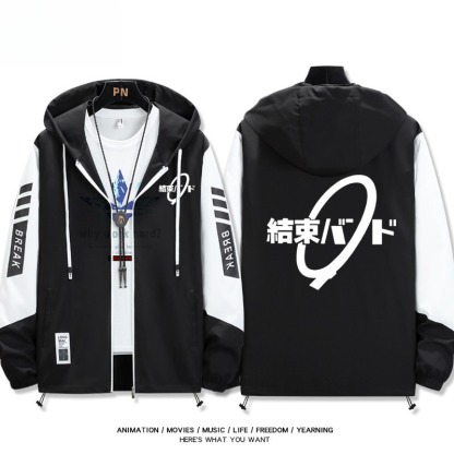 孤獨搖滾 輕薄透氣拉鏈防曬衣外套