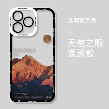 風景 天使眼透明防摔軟殼