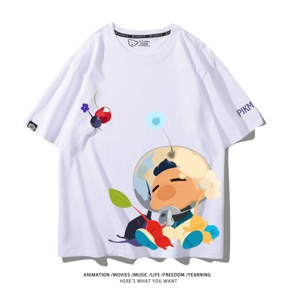 皮克敏PIKMIN4 印花短袖T恤