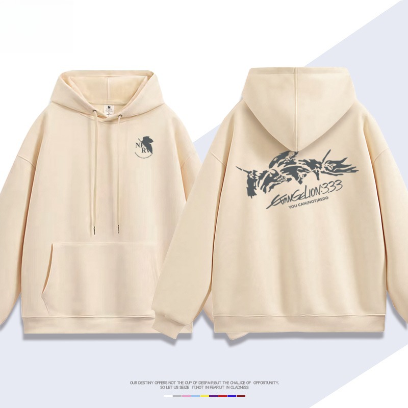 EVA聯名衛衣2026秋冬新款親子情侶裝連帽衛衣