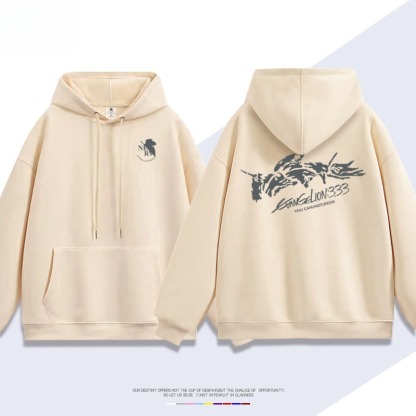 EVA聯名衛衣2026秋冬新款親子情侶裝連帽衛衣