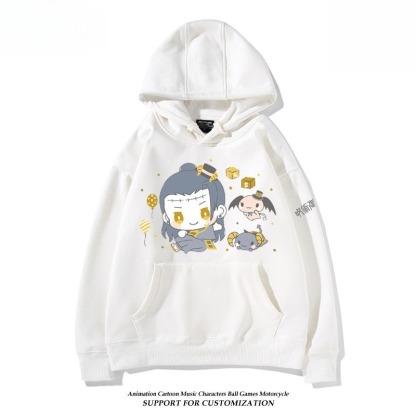 咒術迴戰 聯名衛衣2026秋冬新款親子情侶裝連帽衛衣