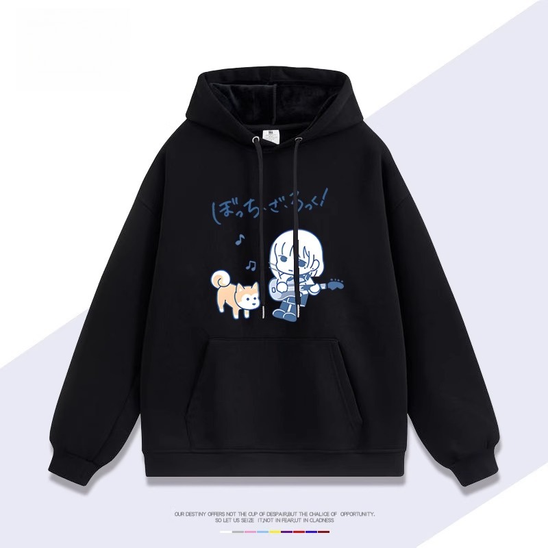 孤獨搖滾 聯名衛衣2025秋冬新款親子情侶裝連帽衛衣