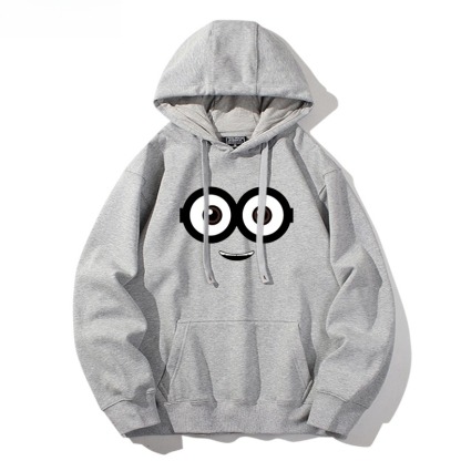 神偷奶爸小黃人新款 親子情侶男女連帽衛衣